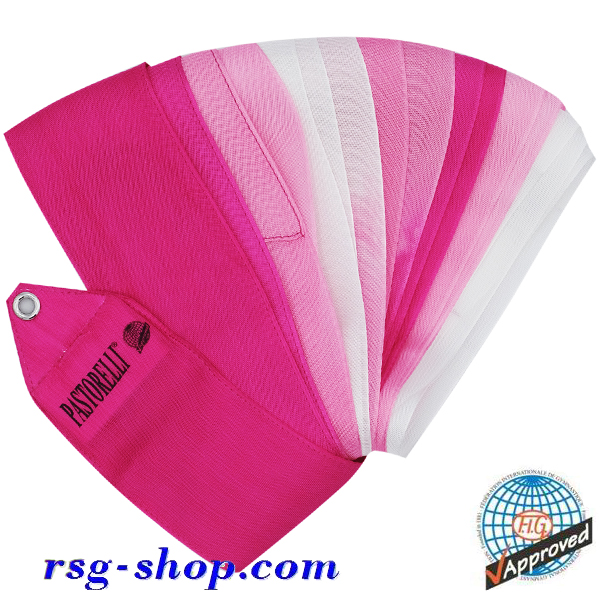 Band Pastorelli 5m Gradation Fuchsia-Pink-White 03220