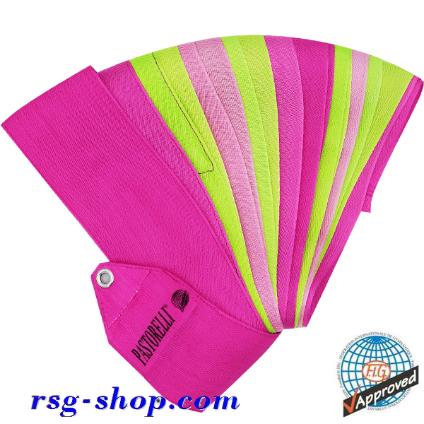 Band Pastorelli 5m Gradation Fuchsia-Green-Pink 03222