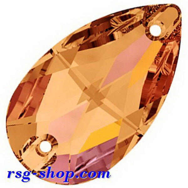 6 x Swarovski Sew-On 3230 MM 12,0x7,0 Crystal Astral Pink Flat Back