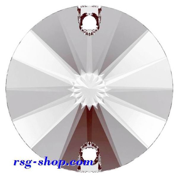 12 x Swarovski Sew-On 3200 MM 12 Crystal (001) Flat Back