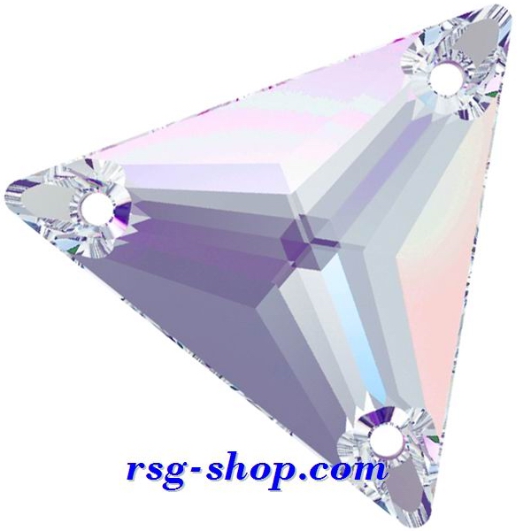 6 x Swarovski Sew-On 3270 MM 16 Crystal AB Flat Back
