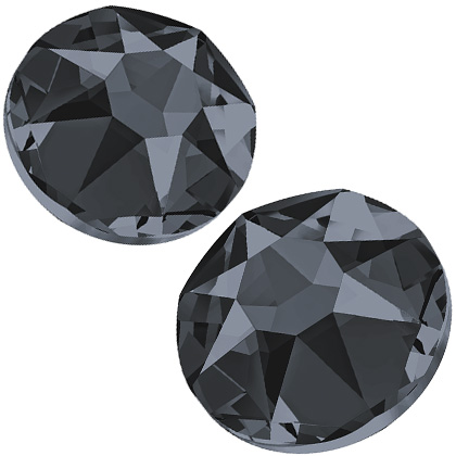 72 Swarovski Strasssteine SS16 Crystal Silver Night 2078 HotFix
