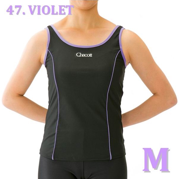 Ärmelloses TOP Chacott Gr. M col. Black x Violet Art. 01747