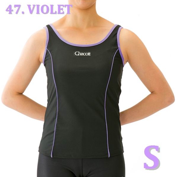 Ärmelloses TOP Chacott Gr. S col. Black x Violet Art. 01747