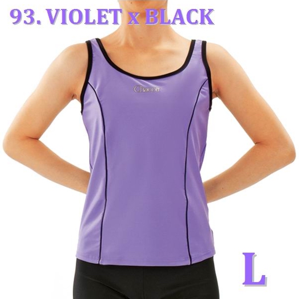 Ärmelloses TOP Chacott Gr. L col. Violet x Black Art. 01793