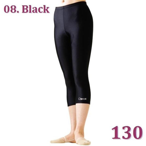 Cropped leggings Chacott (Nylon) s. 130 col. Black Art. 58009