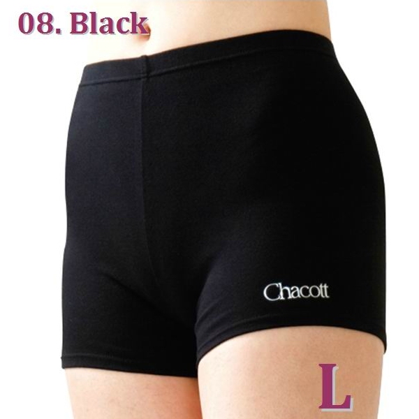 Cropped pants (cotton) Chacott s. L col. Black Art. 71508