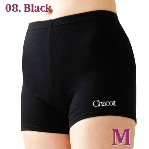Cropped pants (cotton) Chacott s. M col. Black Art. 71508