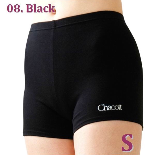 Cropped pants (cotton) Chacott s. S col. Black Art. 71508