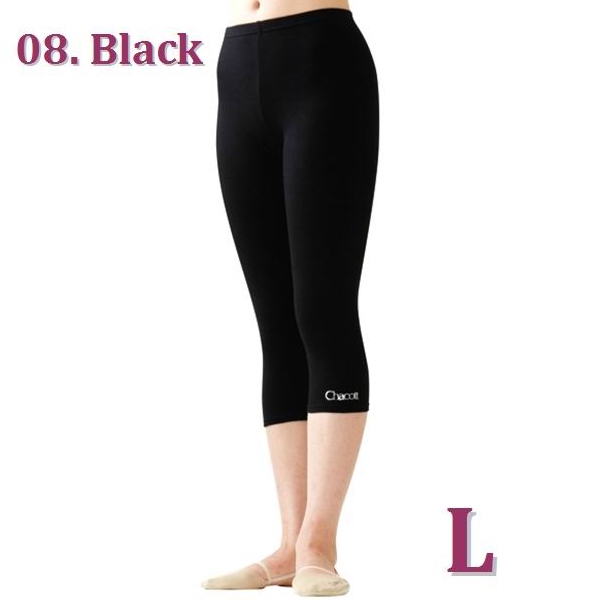 Cropped leggings Chacott s. L col. Black Art. 77008