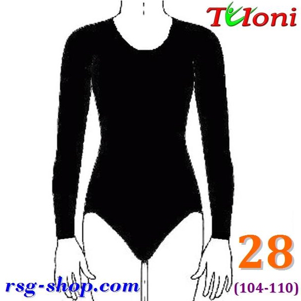 Купальник Tuloni BD-02 р. 28 (104-110) Black BD02C-B28