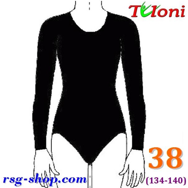 Купальник Tuloni BD-02 р. 38 (134-140) Black BD02C-B38