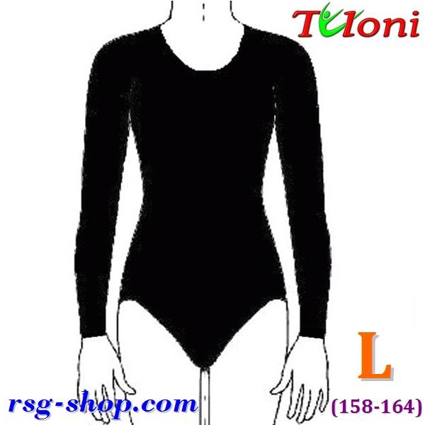 Купальник Tuloni BD-02 р. L (158-164) Black BD02C-BL