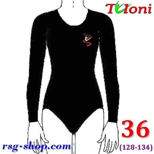 Купальник Tuloni BD-02LL р. 36 (128-134) Black BD02LLC-B36