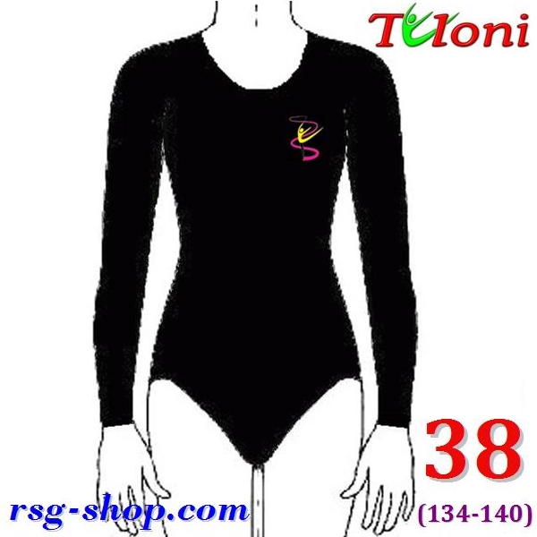 Купальник Tuloni BD-02LL р. 38 (134-140) Black BD02LLC-B38