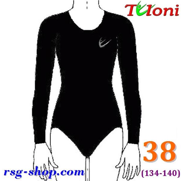 Купальник Tuloni BD-02L р. 38 (134-140) Black BD02LC-B38