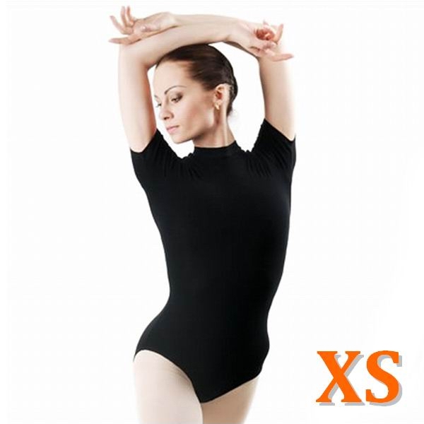 Turtleneck Leotard GP mod. KLAUDIA s. XS (152) Black Art. B1L70-XS