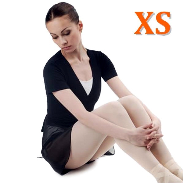 Wrap Top GP mod. VALENTINA s. XS (152-158) col. Black Art. B1T66-XS