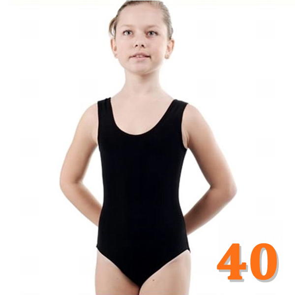 Tank Leotard GP mod. MADLEN s. 40 (140-146) col. Black B3L30-40
