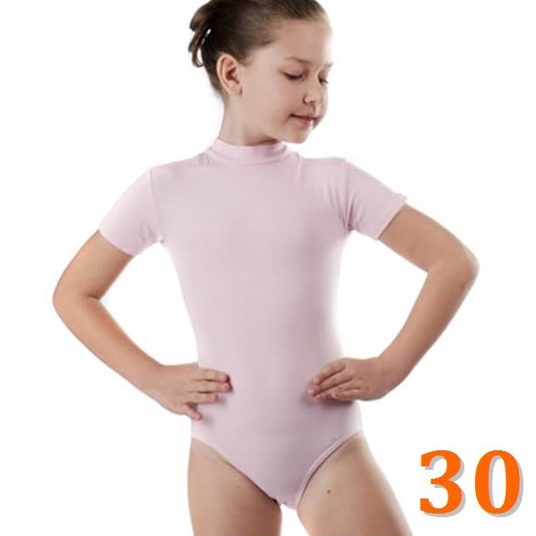 Turtleneck Leotard GP mod. KLAUDIA s. 30 (110-116) Pink B3L70-30