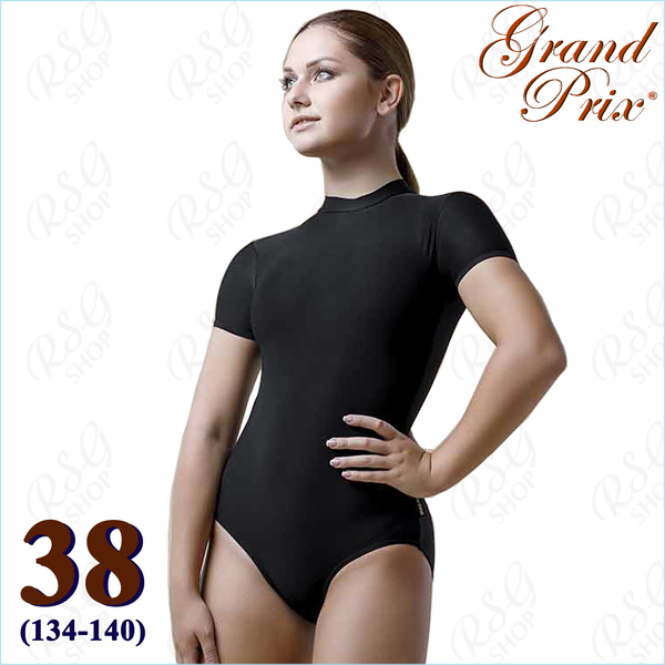 Turtleneck Leotard GP mod. KLAUDIA s. 38 (134-140) Black Art. B3L70-38
