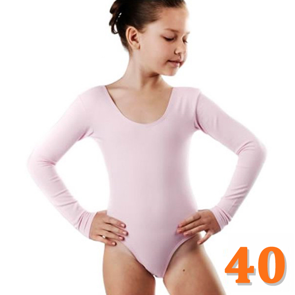 Long Sleeve Leotard DALILA s. 40 (140-146) col. Pink Art. B3L80-40