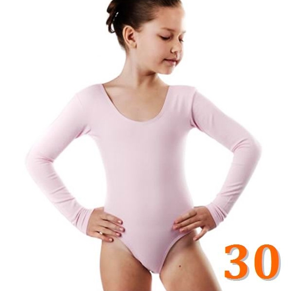 Long Sleeve Leotard DALILA s. 30 (110-116) col. Pink Art. B3L80-30