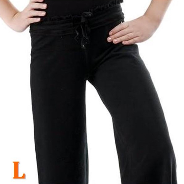 Straight Leg Pants GP Emma s.L (164-170) col. Black Polyamide B1P20-L