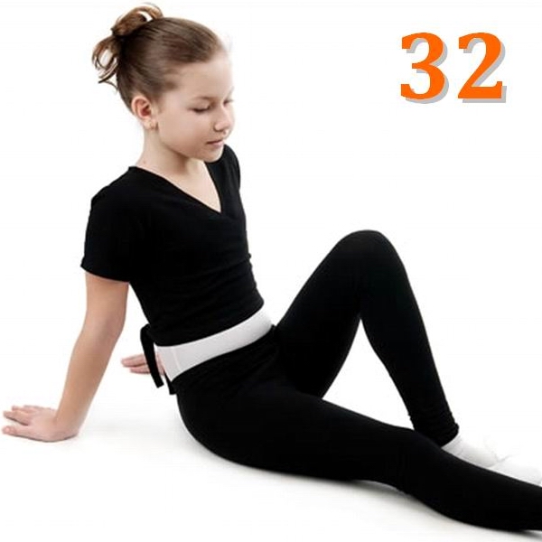 Wrap Top GP mod. VALENTINA s. 32 (116-122) Black Art. B3T66-32