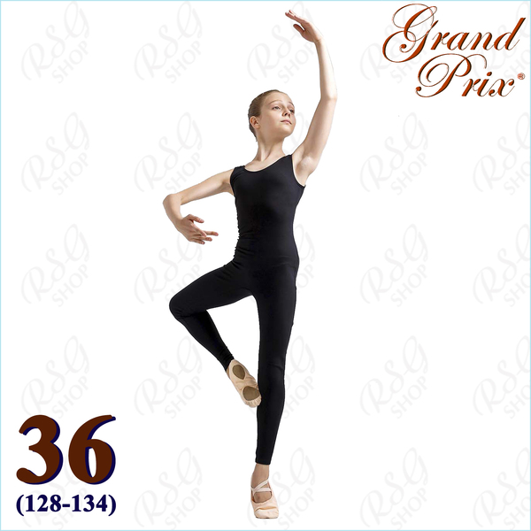 Tank Unitard GP mod. TURANDOT s. 36 (128-134) Black Art. B3U30-36