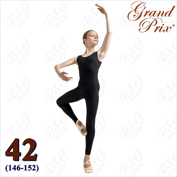 Tank Unitard GP mod. TURANDOT s. 42 (146-152) Black Art. B3U30-42