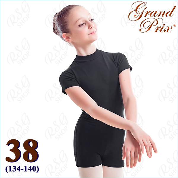 Short Sleeve Biketard mod. LADA s. 38 (134-140) Black Art. B3UB70-38