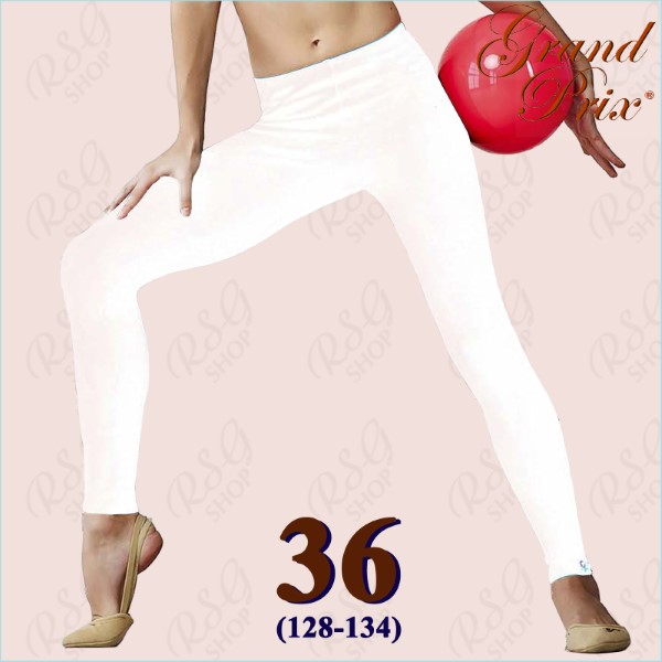 Footless Leggings GP NATALIE s. 36 (128-134) col. White Art. B3V40-W36