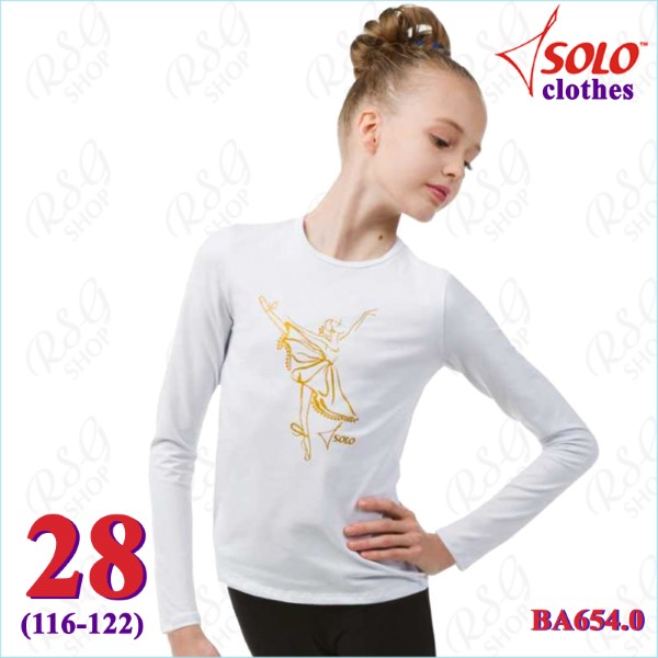 T-Shirt Solo s. 28 (116-122) col. White BA654.0-28