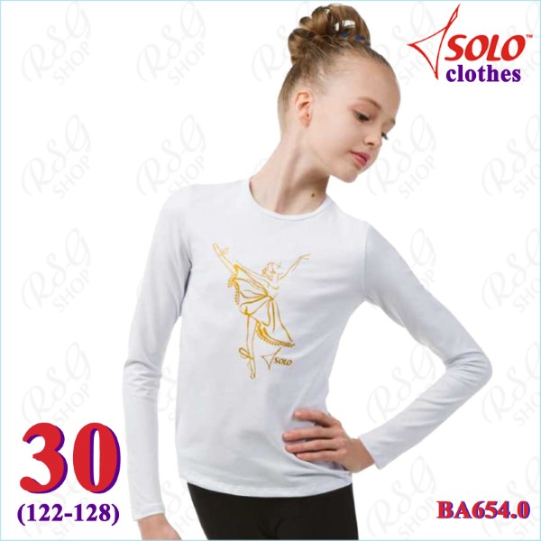 T-Shirt Solo s. 30 (122-128) col. White BA654.0-30