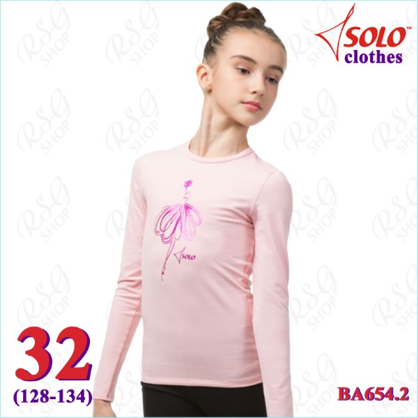 T-Shirt Solo s. 32 (128-134) col. Pink BA654.2-32