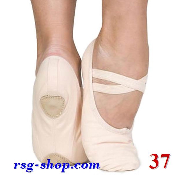 Балетки с раздельной подошвой col. Beige s. 37 Art. BLS30-37C