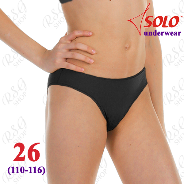 Panties Solo BD40 (Midi) s. 26 (110-116) Cotton Black BD40.3-26