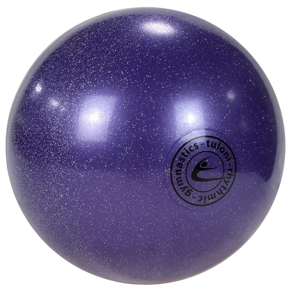 Ball 18 cm Metallic-Glitter col. Viola Art. T0111