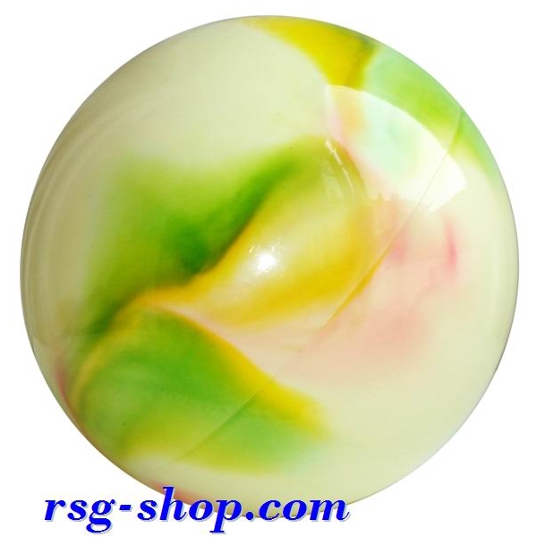 Ball 16 cm Metallic-Multicolor col. Pink-Green-Yellow Art. T0119