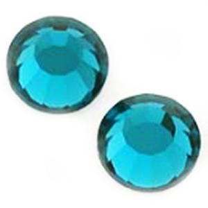 72 Swarovski Strasssteine SS16 Blue Zircon 2038 HotFix