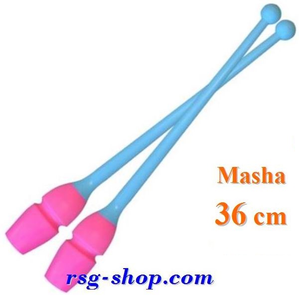 Булавы Pastorelli Junior 36 cm Masha цв. Rosa-Celeste 03842