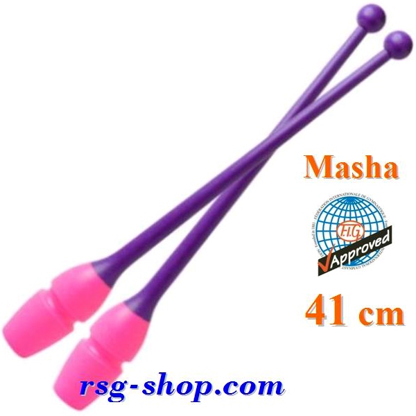 Булавы Pastorelli 41 cm мод. Masha цв. Rosa - Viola FIG 02618