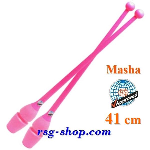 Булавы Pastorelli 41 cm мод. Masha цв. Pink Fluo FIG 02608