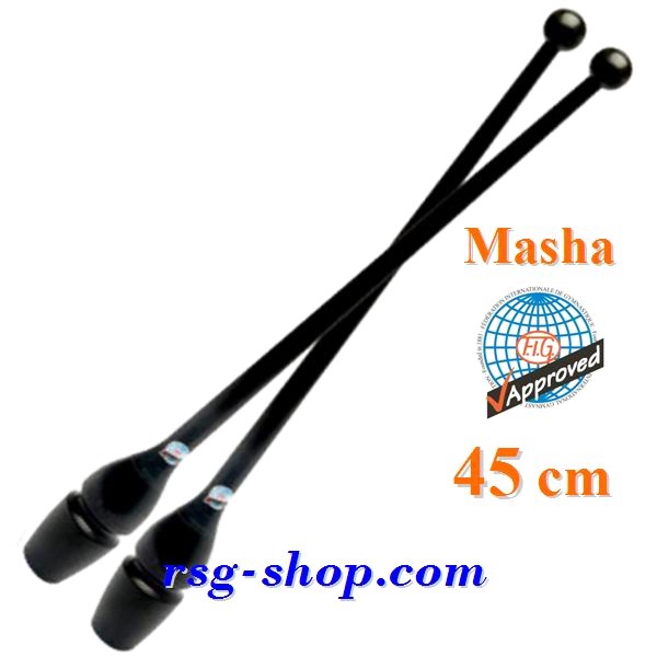 Булавы Pastorelli 45 cm мод. Masha цв. Black FIG 00226