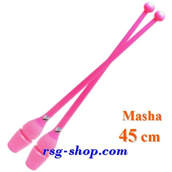 Булавы Pastorelli 45 cm мод. Masha col. Pink Fluo 00223