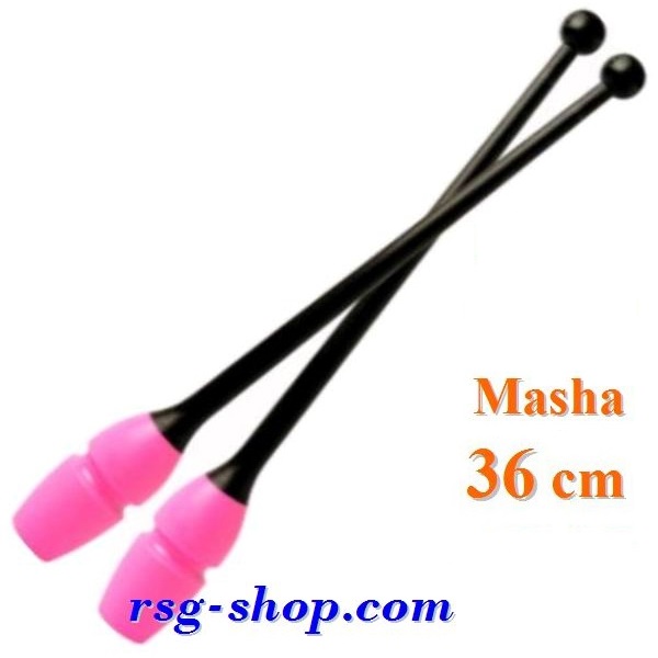 Булавы Pastorelli Junior 36 cm Masha цв. Rosa-Nero 04232