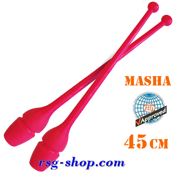 Булавы Pastorelli 45 cm Masha col. Coral FIG 04900