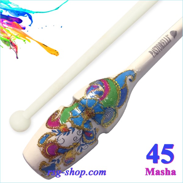Булавы Pastorelli Aero 45 cm mod. BLOOM col. Blue Art. TS100014