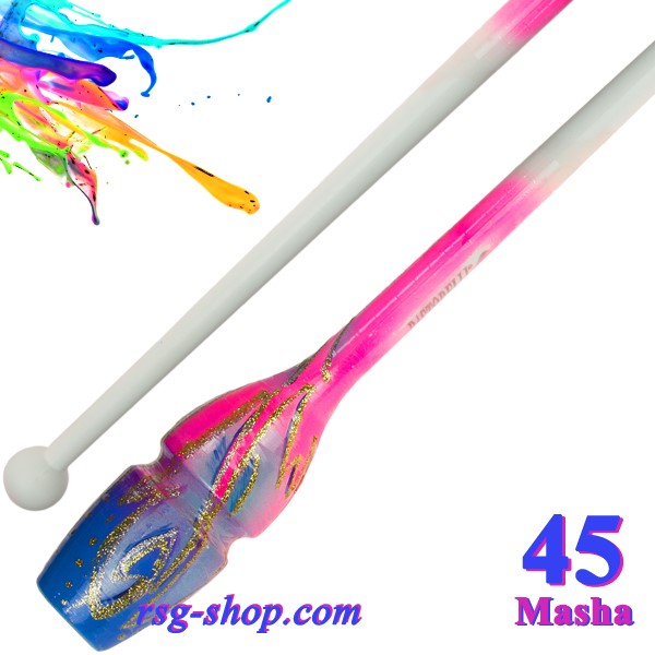 Булавы Pastorelli Aero 45 cm CARINA Bianco-Rosa-Blu 04718